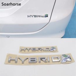 Nuevo para Ford Fusion Mondeo c-max 2013-2016 Hybrid Emblem Car Front Door Rear Trunk Badge Sticker DS7Z9942528G282l