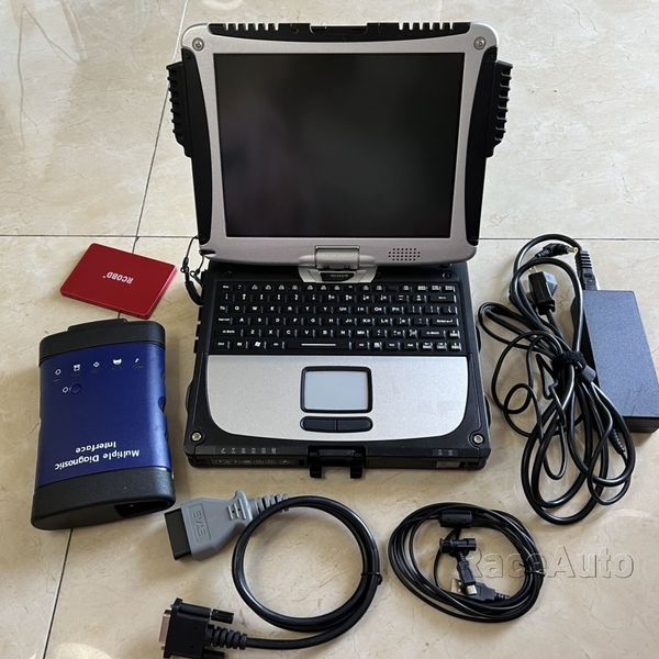 Outil de Diagnostic automatique MDI, Interface multilingue, Scanner ssd avec ordinateur portable cf19 i5 4g, ensemble complet prêt à l'emploi