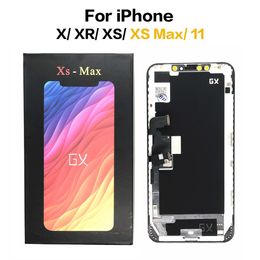 Nouveau pour iPhone 11 X XS XR XS Max OLED écran LCD Incell TFT écran tactile numériseur assemblée remplacement