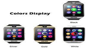 Nuevo para Iphone 6 7 8 X Bluetooth Smart Watch Q18 Mini cámara para Android iPhone Samsung Teléfonos inteligentes GSM Tarjeta SIM Pantalla táctil 9647558