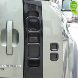 Nieuw Voor Land Rover Defender 110 2020 2021 2022 Auto Achter Lampenkap Rem Transparant Gerookt Zwart Shell Styling Stickers accessoires