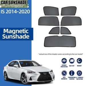 Nieuw voor Lexus is III 2013-2020 250 350 300H Magnetische auto Sunshade vizier voorkant windscherm gordijn achterzijde raam zon schaduw schild