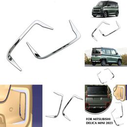 Nieuw Voor Mitsubishi Delica Mini 2023 Achterbumper Achterlicht Mistlamp Cover Trim Decoratieve Vervanging Auto Styling Accessoires