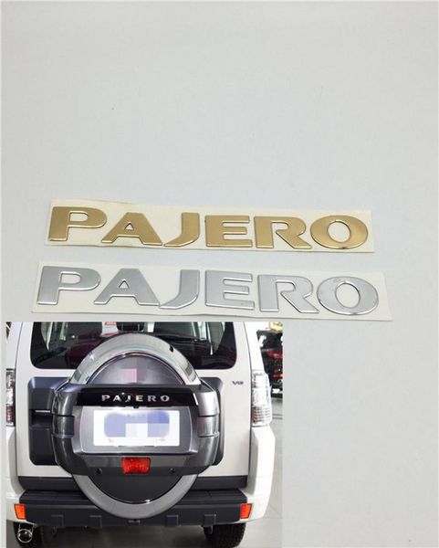 Nouveau pour mitsubishi pajero v31 v32 v33 lettres botter coffre tailgate embranche badge logo nameplate7773232