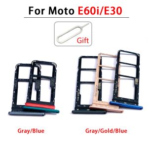 Nieuw voor Motorola Moto E6i E20 E30 E30 E32 Edge 20 Pro Sim Card Slot SD Card Tray Holder Adapter