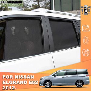 Nieuw voor Nissan Elgrand E52 2010-2023 Magnetische auto Sunshade Visor voorruit frame frame gordijn achterzijde raam zontinten schild