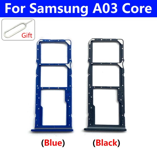 Nouveau pour Samsung A02 A02S A03S A03 Core SIM Card Slot SD Carte Tray Holder Adaptateur