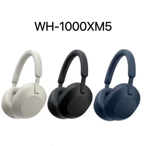 Nouveau pour les écouteurs sans fil Sony WH-1000XM5 avec micro-tooth Mic Téléphone Bluetooth Earphones Sports Bluetooth Earphones Wholesale Factory