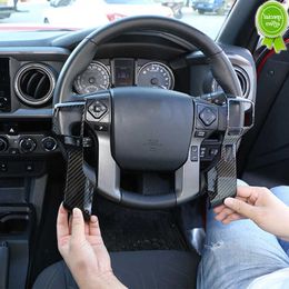 Nieuw Voor Toyota Tundra 2014 2015 2016 2017 2018 2019 2020 2 Stuks Carbon Fiber Patroon Abs Auto Stuurhoes trim Accessoires