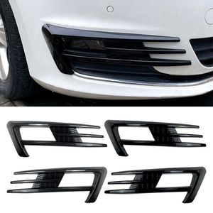 Nieuw Voor VW Golf 7 MK7 Golf 7 Pre-facelift Voorbumper Lip Spoiler Auto Bumper Mistlamp Grille cover Trim Body Kit 2012-2017 Tuning