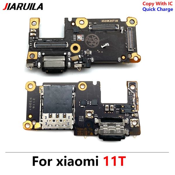 Nuevo para Xiaomi MI 8 9 9T 10 10T 11 11T 12 Pro Lite USB CARGINO Puerto Dock Charger Conectector Conector Flex Cable