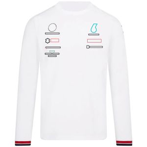 T-shirt à manches longues pour hommes, combinaison de course F1 de l'équipe de formule 1, personnalisé, officiel, mêmes vêtements pour fans, modèles 187l