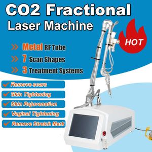 Nouvelle machine d'élimination laser fractionnée CO2 cicatrices vergetures dissolvant traitement des rides resserrement vaginal lifting du visage équipement de beauté salon usage domestique