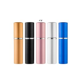 nouveau epacket gratuit 5ml Mini Portable Atomiseur de parfum rechargeable Bouteille de pulvérisation colorée Bouteilles de parfum vides Parfum de mode BBA13319