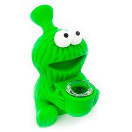 Nieuwe Frog siliconen bong Tabaksrook Bubbler Waterpijp Dab Rigs Rookaccessoires