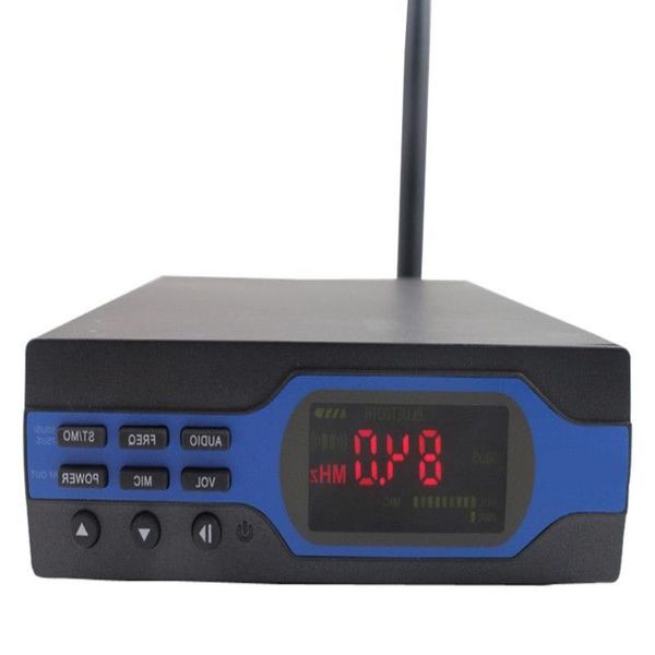 Freeshipping NOUVEAU FU-X01BK 1w FM PLL émetteur de diffusion radio avec module Bluetooth KIT d'alimentation d'antenne en caoutchouc Giwvw