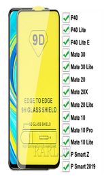 Nouveau protecteur d'écran en verre trempé à couverture complète 20D 9D pour iPhone 13 Pro max Huawei Mate 30 Lite P40 P20 PR0 P smart Z Plus Y5 Y6 3542208