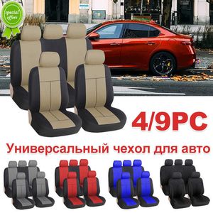 Nieuwe volledige set autostoelen met airbagsplit compatibele Universal Fit Cars/SUVS Auto Peotector voor RAV4 XLE 2018 voor Ford Explorer