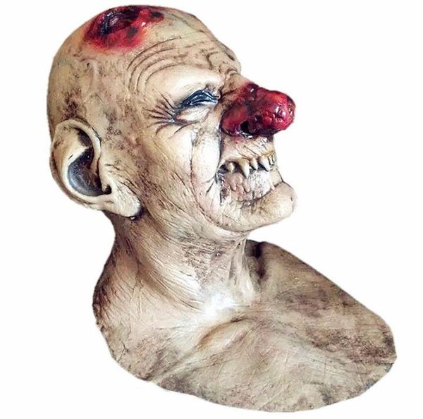 Nouveaux gobelins drôles Big Nose Horror Latex masques de costume de costume effrayant Cosplay accessoires de clown effrayant pour Halloween Cos4427311