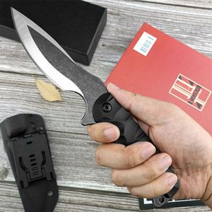 Nouveau couteau à lame fixe de chasse G10 8Cr13mov lame couteau droit tactique Bushcraft excellent couteau de survie de camping EDC 15006 15700 15500 3300 4850 outils