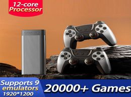 Nouvelle console de jeu H9, boîtier de jeu vidéo rétro, processeur 12 cœurs, prend en charge 9 émulateurs, 20000 jeux pour PSP PS1 N64, résolution 19201200 K9777357