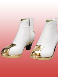 Nuevo juego Genshin Impact Amber Cosplay Shoes Boots Accesorios de disfraces de fiesta de Halloween Hecho a medida