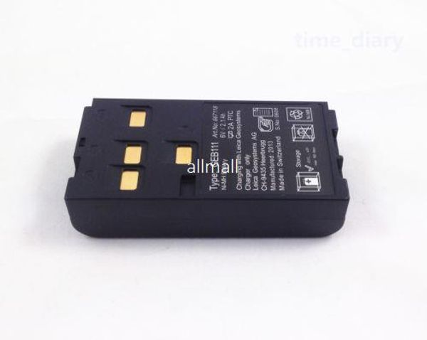 Livraison gratuite NOUVELLE batterie GEB111 POUR batterie LEICA Survey Instrument NiMH 6V 2.1Ah