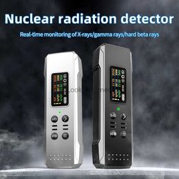 Nouveau compteur Geiger détecteur de rayonnement nucléaire moniteur de rayons X dosimètre radioactif avec alarme sonore/Flash/Vibration HKD230826