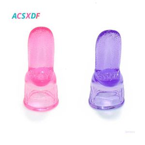 Nieuwe gel-producten voor volwassenen Tongvorm-vibratoraccessoires Oraal seksspeeltje voor vrouwen