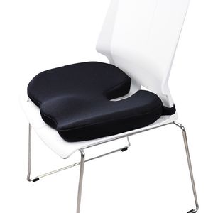 Nuevo asiento de oficina de Gel grueso en forma de U, tapicería de espuma viscoelástica, almohada de silicona, cojín para sofá, cojines suaves y cómodos