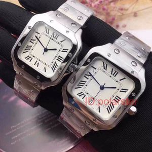 Nouvelle génération Santas Quartz Couples montre en acier inoxydable or rose diamant hommes femmes montres montres-bracelets