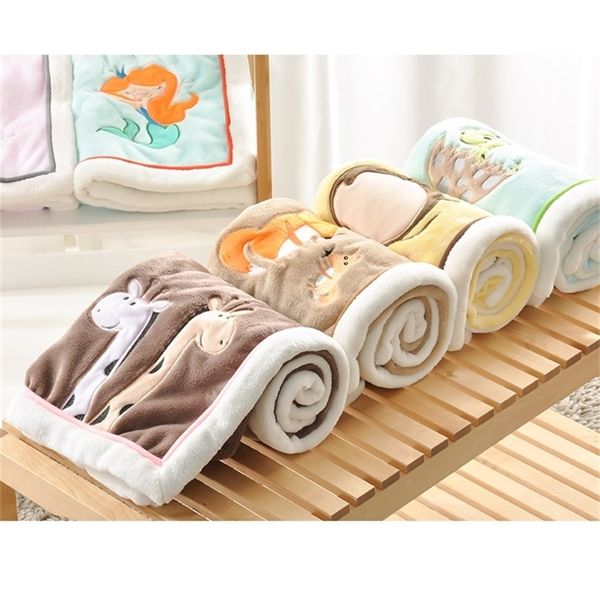 NOUVELLE VOYEZ NOUVELLE BABY CLOUCHET BABY SWADDLE 100 * WRAPEND NOUVEAU-né Super Soft Soft Kids Diaper LJ201014