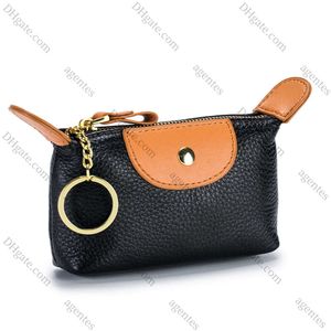 Nouveau portefeuille en cuir véritable pour femmes, petit sac à main avec fermeture éclair, sac d'argent de grande capacité pour femmes, porte-monnaie en peau de vache souple, livraison gratuite