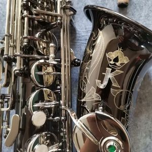 Nieuw Duitsland JK SX90R KEILWERTH SAXOPHONE ZWARTE NIMEL SIER Legering Alto Sax Brass Professional Musical Instrument met Case Mondstuk