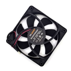 Nouveau ventilateur de châssis d'alimentation ultra silencieux Allemagne Panther T12025-MS-18 0.20A 12CM pour être silencieux