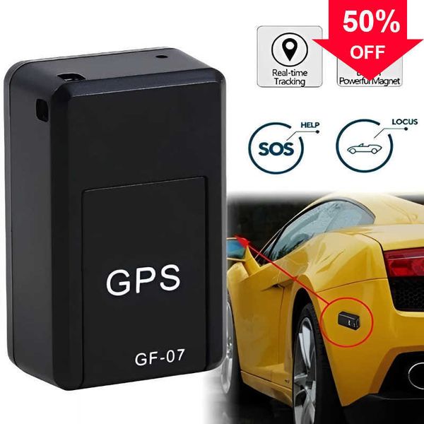 Nouveau GF-07 Mini GPS Tracker montage magnétique positionneur SIM voiture moto suivi en temps réel animal Anti-perte localisateur Auto accessoires