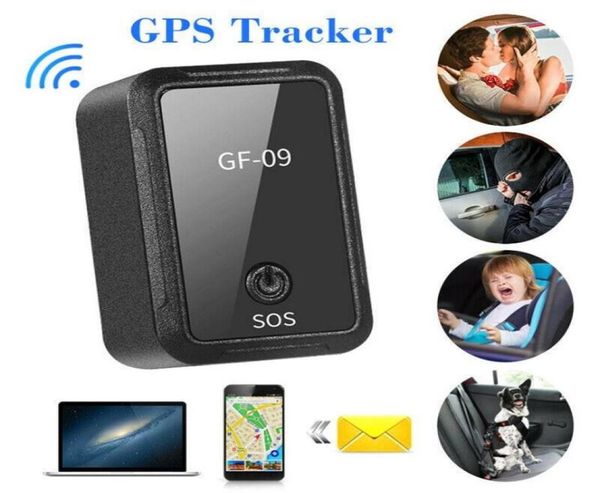 Nouveau GF09 Mini GPS Tracker APP contrôle dispositif antivol localisateur enregistreur vocal magnétique pour véhicule voiture personne Location3897672