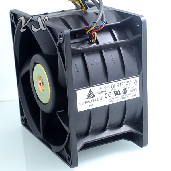 Nuevo GFB1212VHW 12076 motor dual de alta velocidad 12V 3.98A ventilador violencia 120*120*76mm