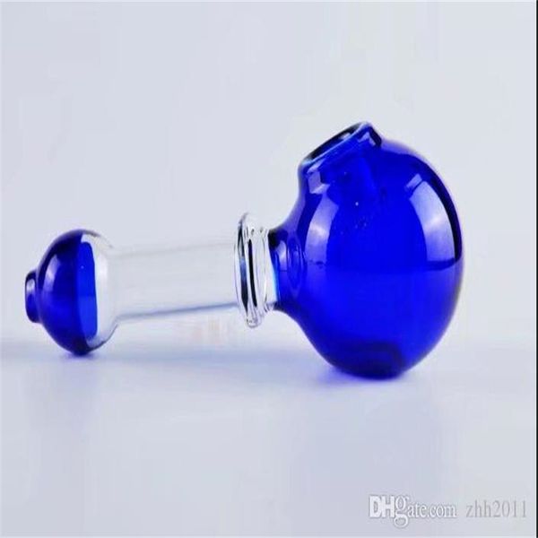 Nouveau Ghost Head Blister, gros verre Bongs brûleur à mazout tuyaux en verre conduites d'eau tuyau en verre plates-formes pétrolières fumer