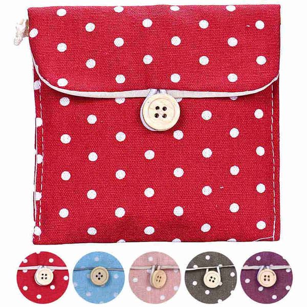 Sac de rangement hygiénique en coton pour filles, sac de rangement pour serviettes hygiéniques, sacs de voyage pour femmes, pochette porte-serviettes, sacs à cosmétiques, nouvelle collection