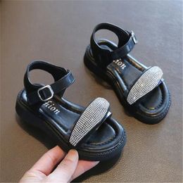 Nieuwe meisjes sandalen Zomer kinderen Baby Fashion Rhinestone Shoes Kids Princess Sandals Beach Slippers