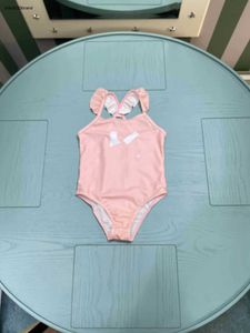 New Girls Swimwear Summer Child Beach Bikinis Taille 80-130 cm Lettre imprimer Kids One-pièces de maillot de bain Designer Children Swwears 24mai
