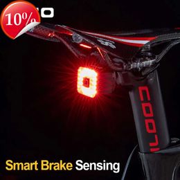 Neue GIYO Smart Auto Fahrrad Bremslicht Rücklicht Hinten Sensing Licht USB Radfahren Licht Fahrrad Lampe Stopp LED Zurück wiederaufladbare Wasserdicht