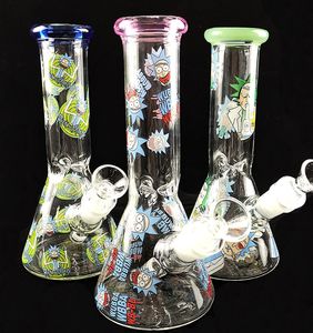 verre art plates-formes pétrolières verre bong rig recycleur bécher tuyau d'eau joint de 18,8 mm