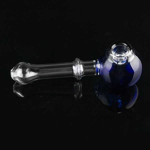 Pipes en verre Accessoires pour fumer Cuillère Pyrex Brûleur à huile pour tabac Pipes à main Quartz Banger Dab Rig Bong