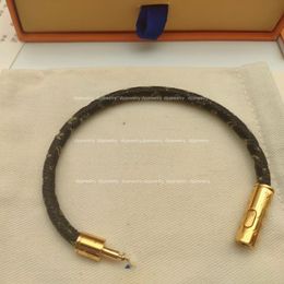 NIEUW GLD Bloemleer Touw Veelzijdig lederen touw Gracelet voor mannen en vrouwen, stijlvol en trendy, hoge geauty, lichte luxe en prachtige sieraden GS1Y