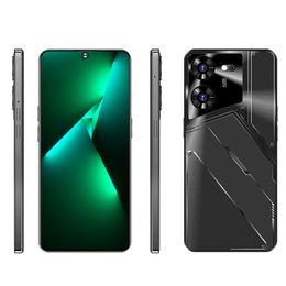 Nouveau Smartphone débloqué mondial 16GB + 1T téléphone Android Face ID HD 108MP double SIM 10 cœurs