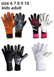 Nuevos guantes de portero, guantes de fútbol profesionales para hombres, fútbol de portero grueso para niños y adultos