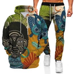 New God Indian Portrait Hoodies pour l'homme costume Maria Pullovers 3D Sweat-shirt pour hommes imprimés HARAJUKU Y2K COST CASU