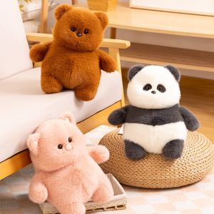 Nieuwe Golden Eagle Velvet Brown Bear Doll Panda Plush Toy Doll Simulation Pig Cute Holiday Gift High Uiterg Level